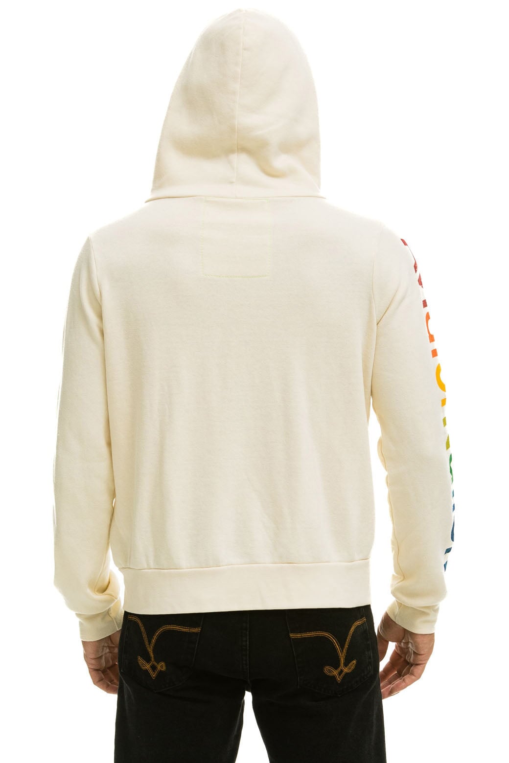 AVIATOR NATION MIAMI HOODIE - VINTAGE WHITE - Image 3