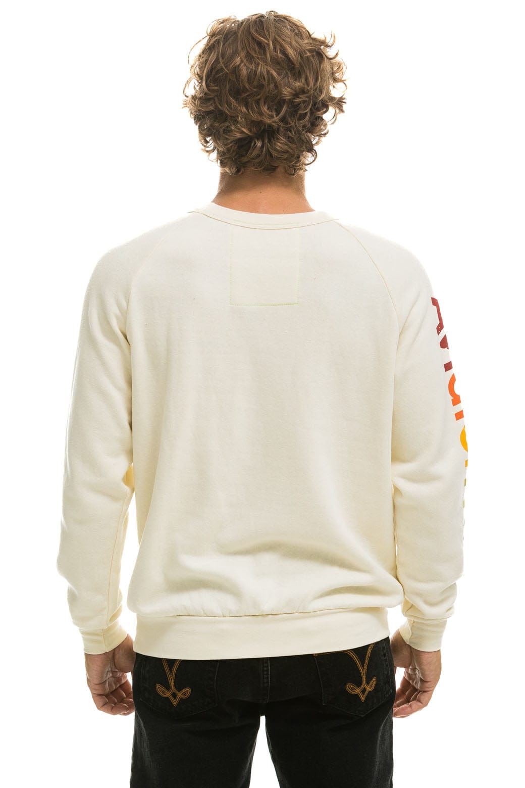 AVIATOR NATION SWEATSHIRT - VINTAGE WHITE - Image 6