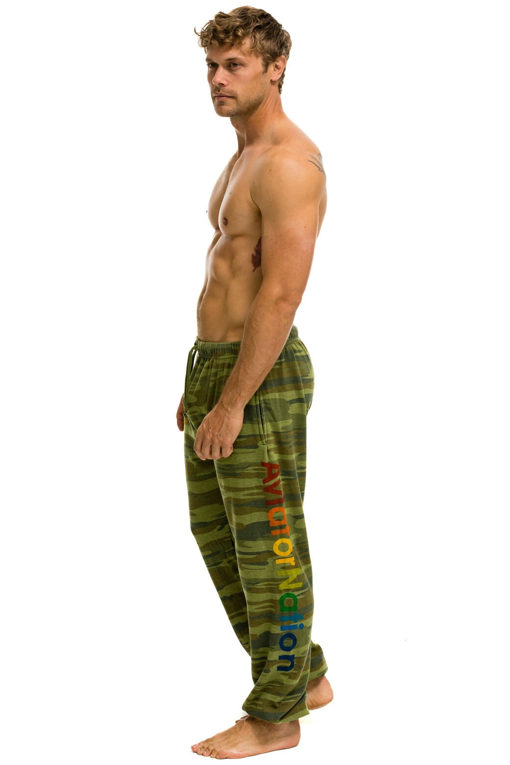 AVIATOR NATION VAIL SWEATPANT - CAMO - Image 2