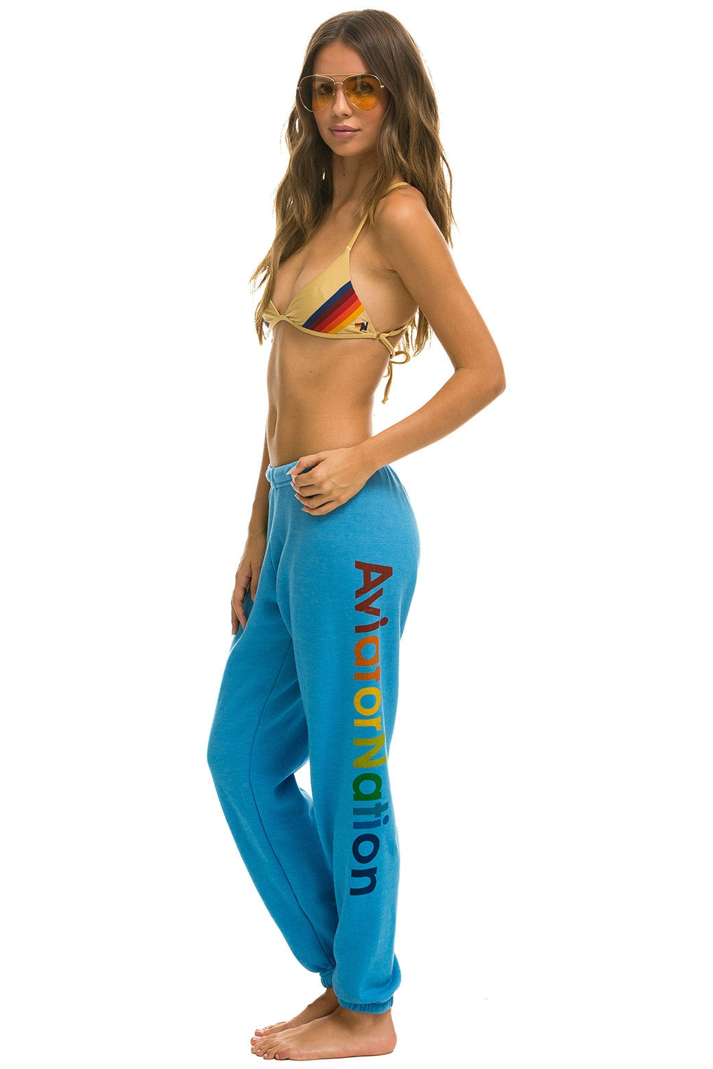 AVIATOR NATION VAIL SWEATPANTS - OCEAN - Image 2