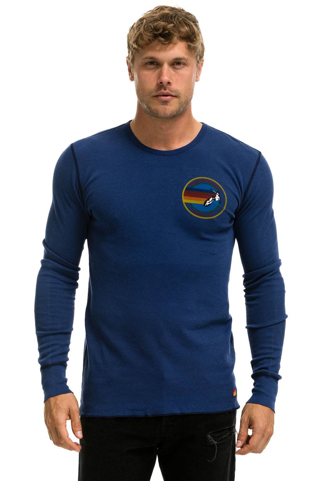 AVIATOR NATION VENICE THERMAL - NAVY - Image 2