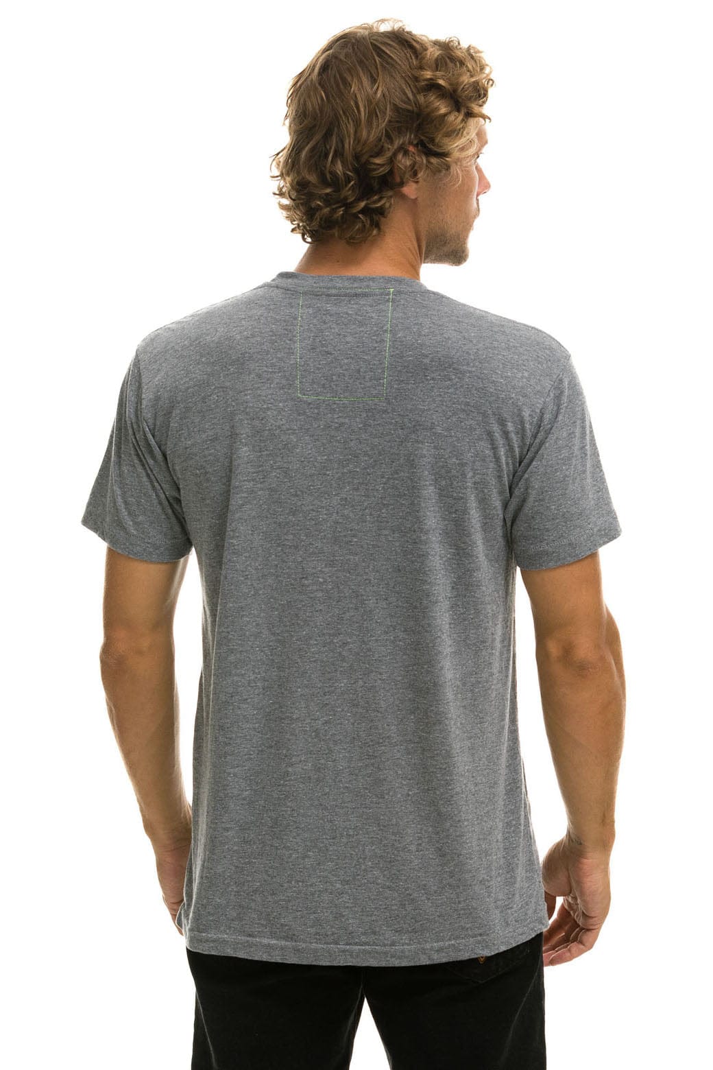 BASIC TEE - HEATHER GREY - Image 5