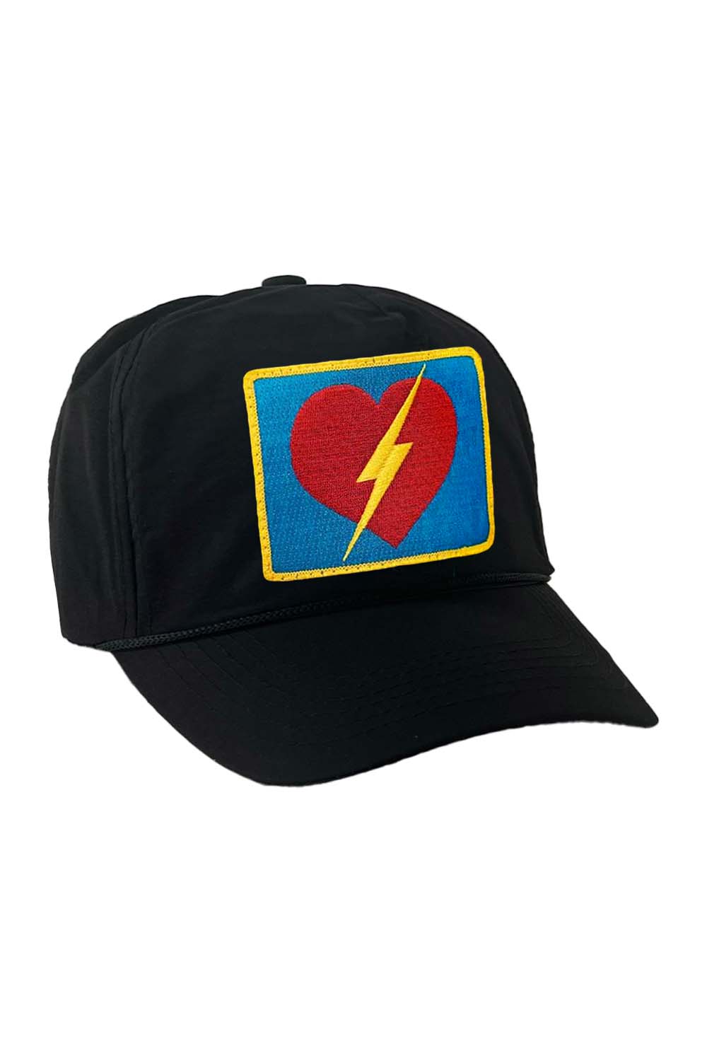 BOLT HEART VINTAGE NYLON TRUCKER HAT - Image 7
