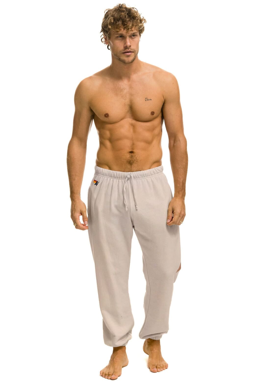 BOLT SWEATPANTS - SAND // MOCHA - Image 2