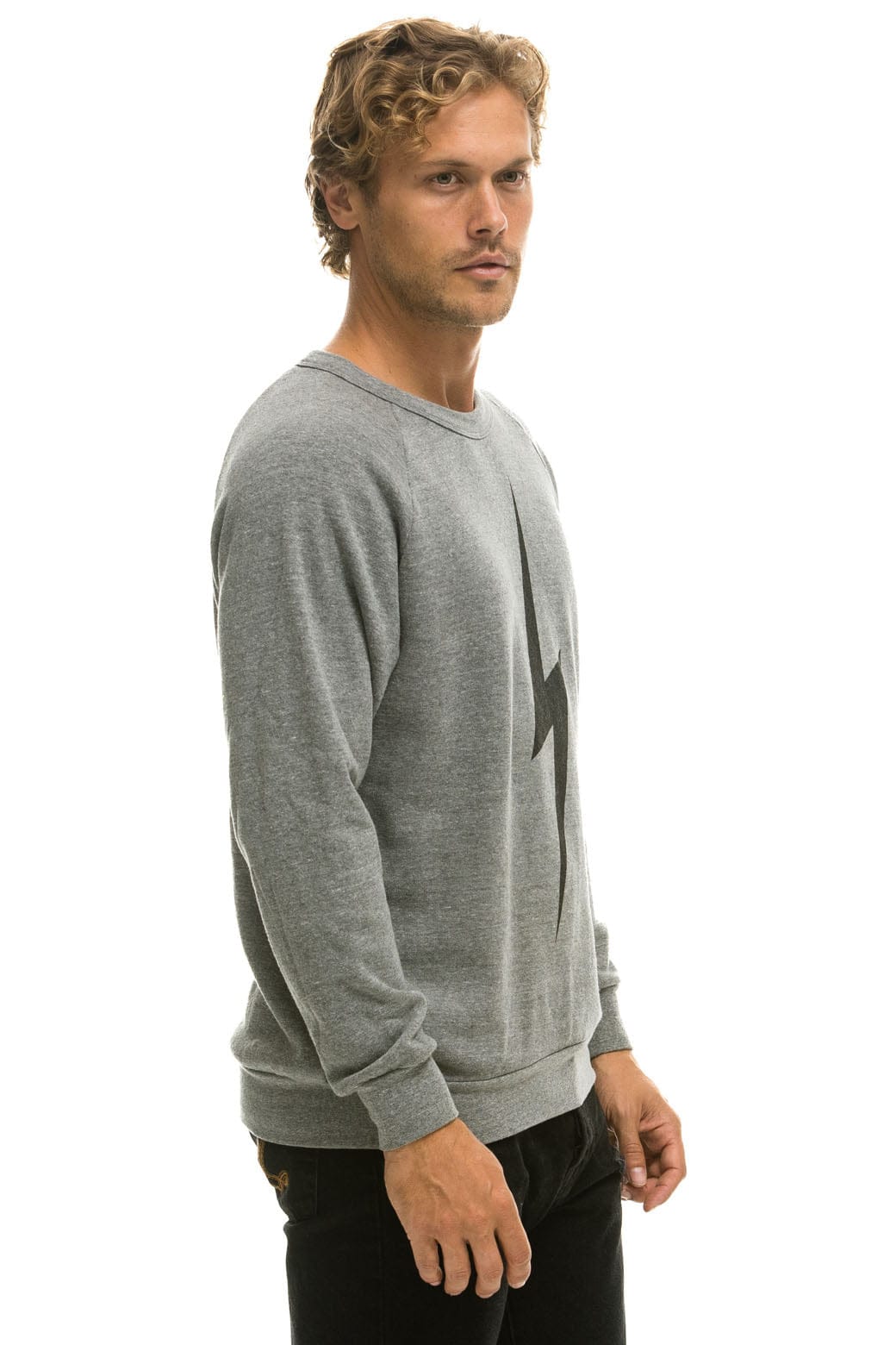 BOLT SWEATSHIRT - HEATHER GREY - Image 8