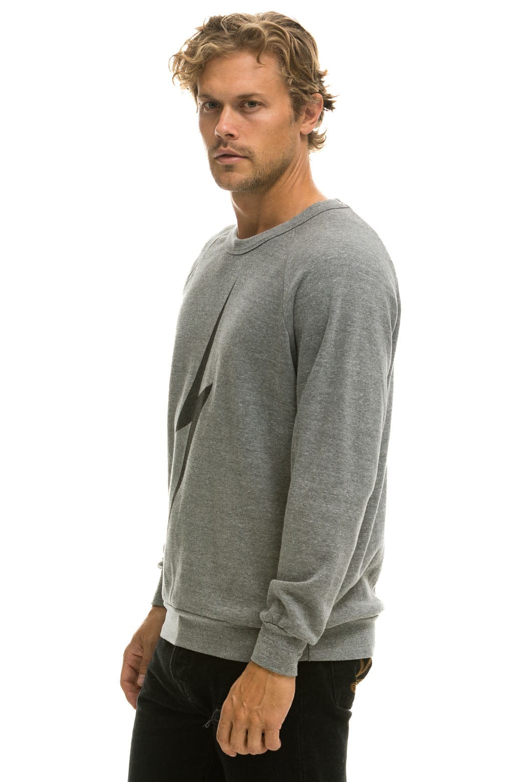 BOLT SWEATSHIRT - HEATHER GREY - Image 4