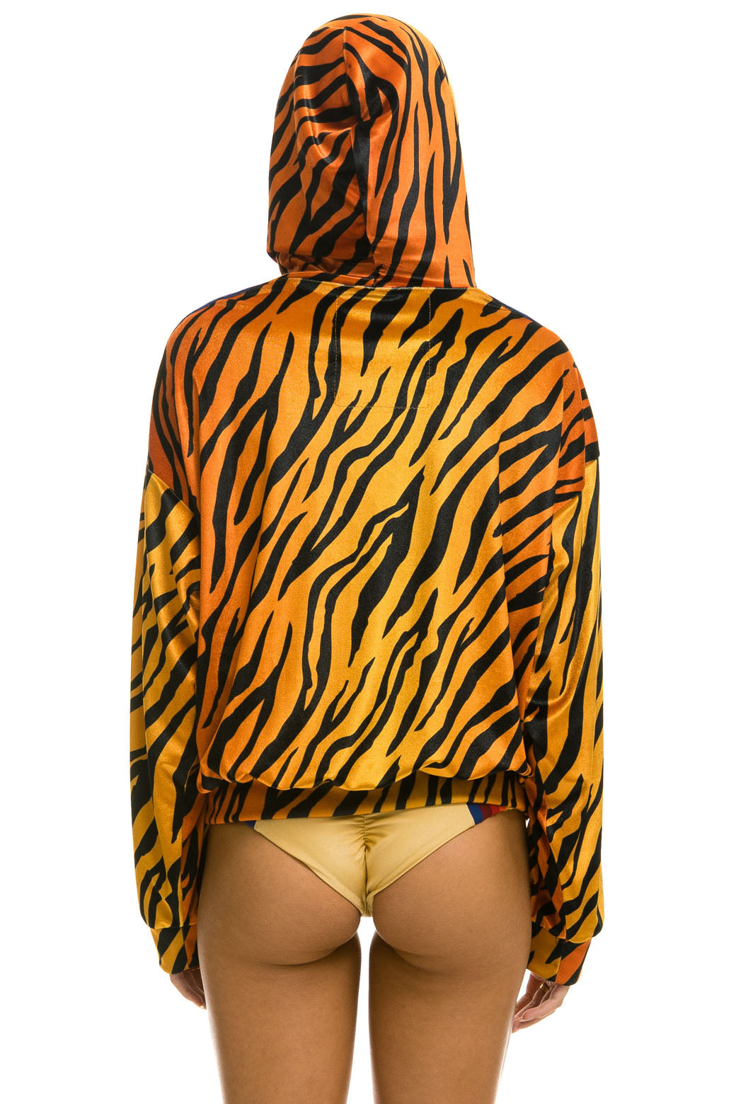 CLASSIC VELVET RELAXED PULLOVER HOODIE - TIGER - Image 9