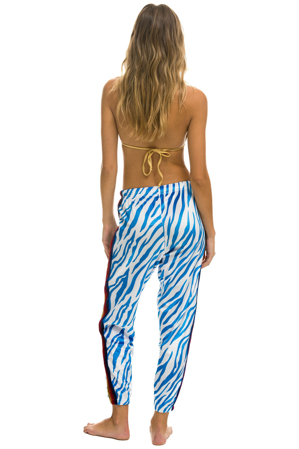 CLASSIC VELVET SWEATPANTS - BLUE TIGER - Image 4