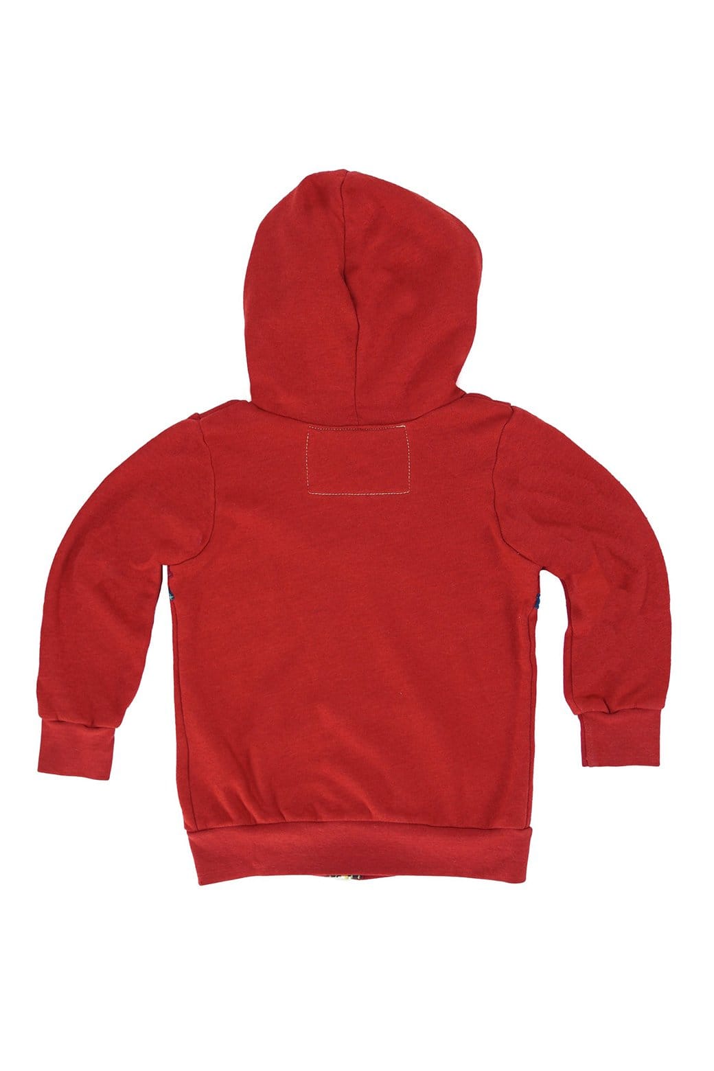 KID'S 5 STRIPE HOODIE - RED - Image 2