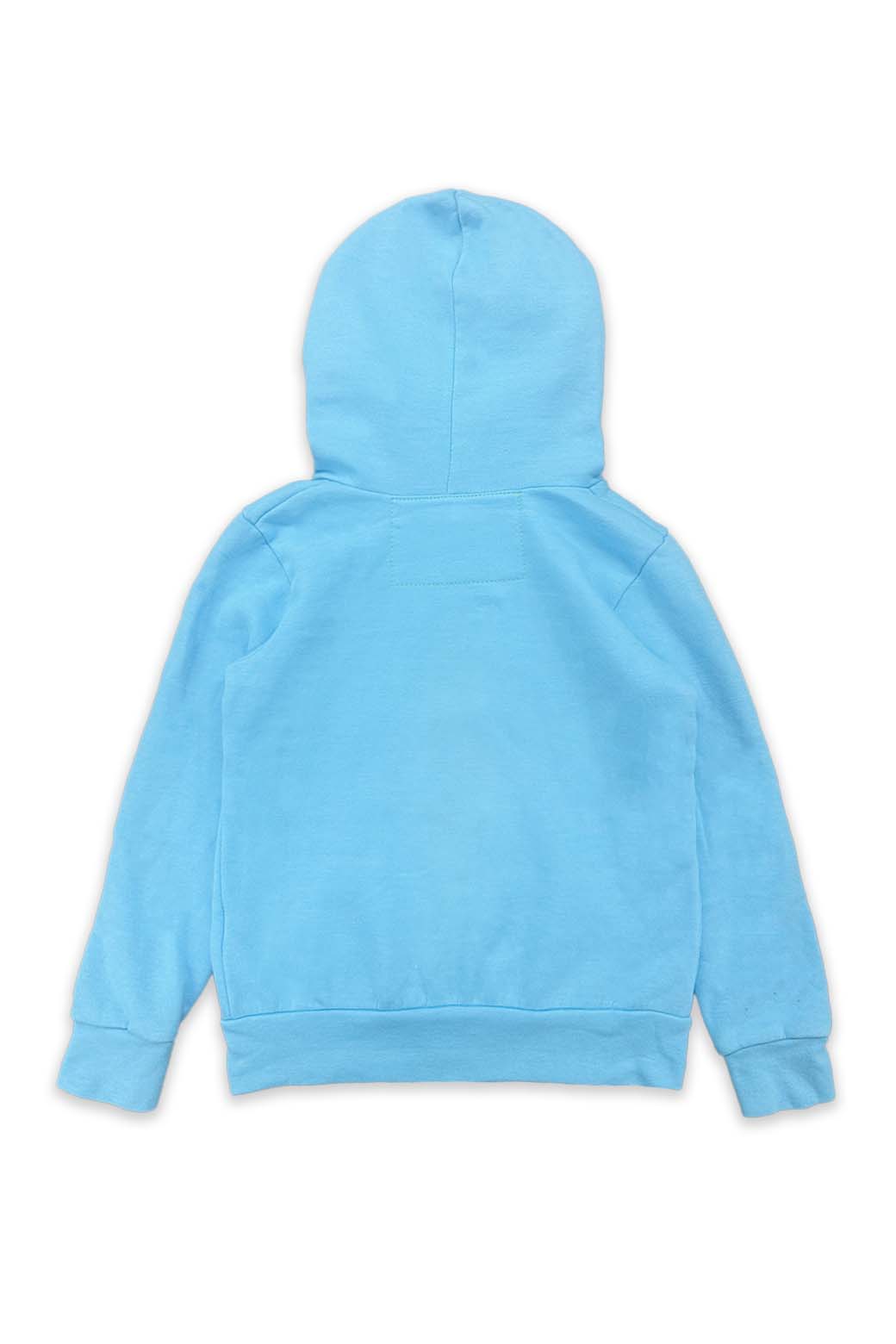 KID'S 5 STRIPE HOODIE - SKY - Image 2