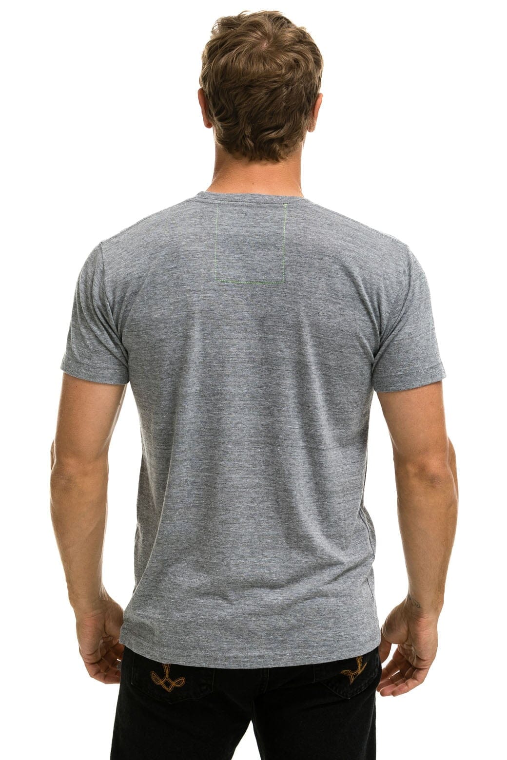 LOCALS ONLY TEE - HEATHER GREY - Image 5