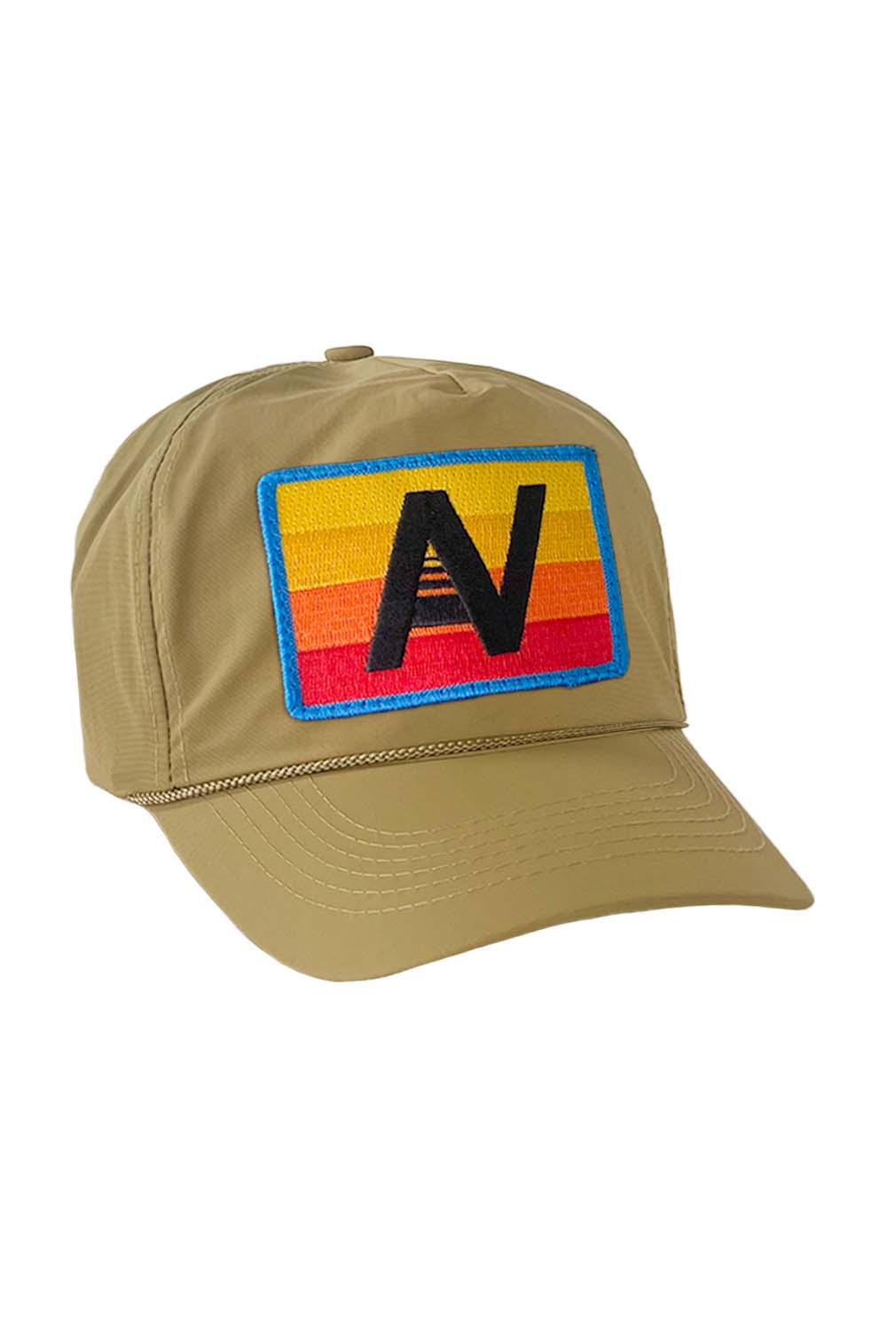 LOGO RAINBOW - VINTAGE NYLON TRUCKER HAT - Image 3