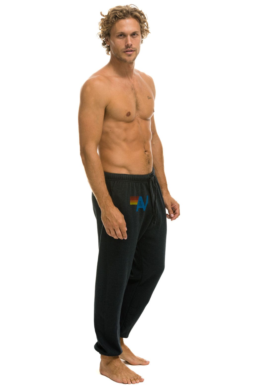LOGO SWEATPANTS - CHARCOAL - Image 2