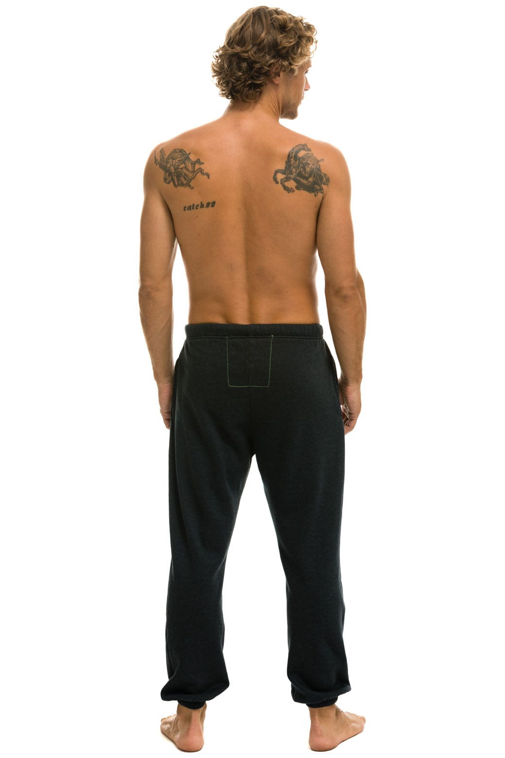LOGO SWEATPANTS - CHARCOAL - Image 3