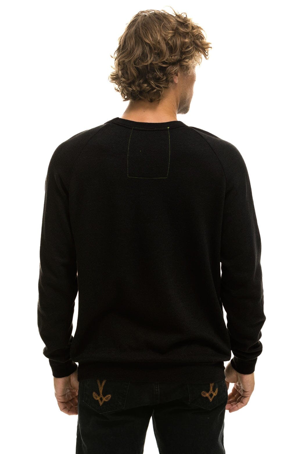 LOGO SWEATSHIRT - BLACK - Image 4