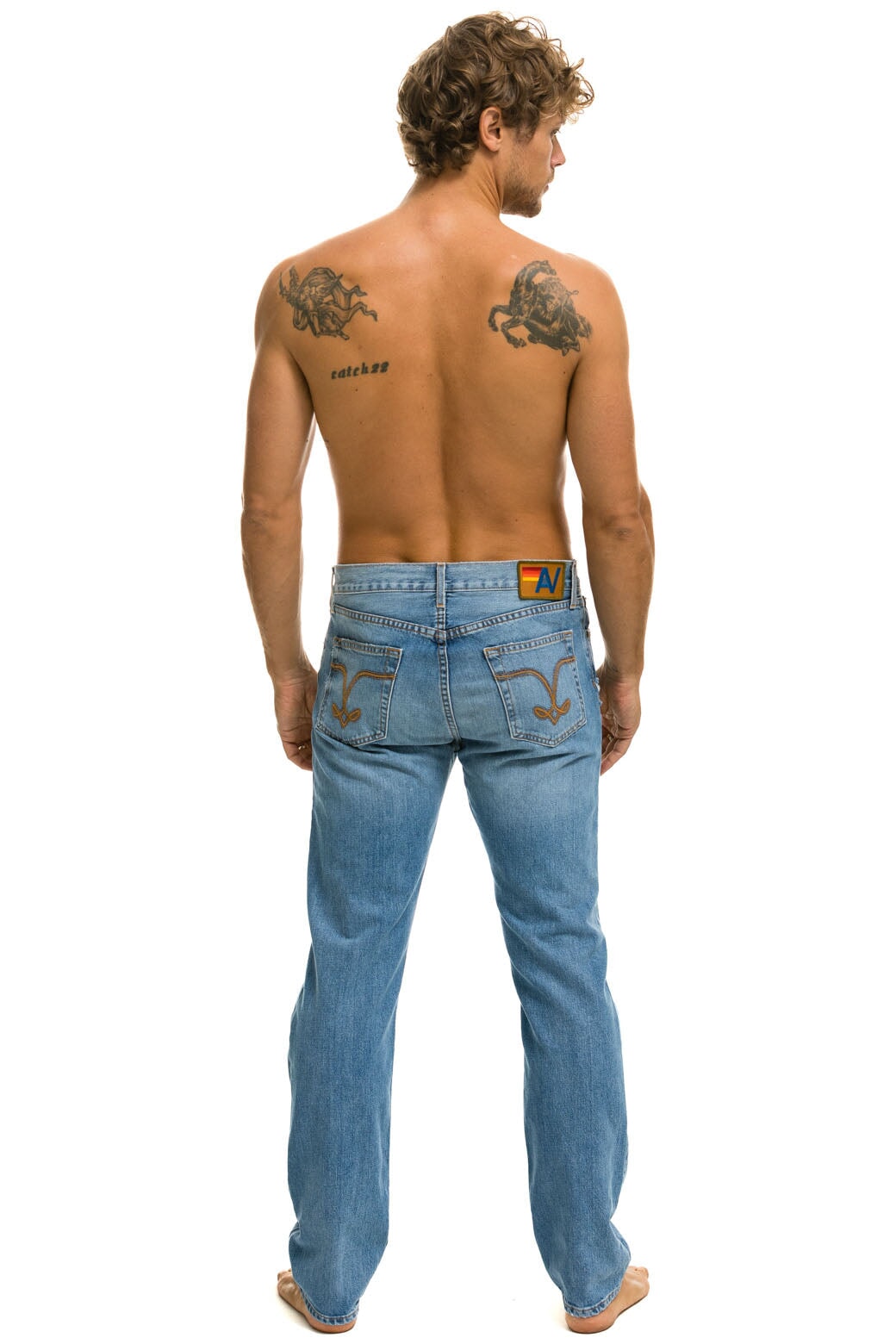 MEN'S CLASSIC STRAIGHT LEG DENIM JEAN - SUPER LIGHT - Image 4