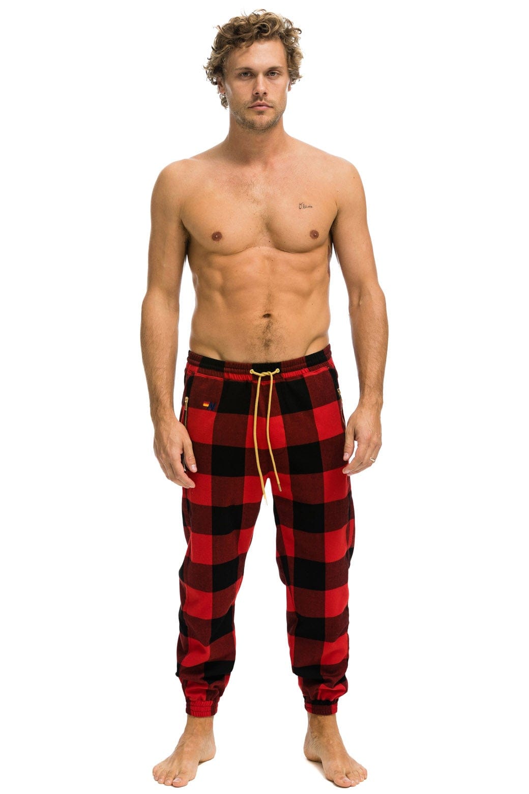 UNISEX PLAID LODGE PANT - BUFFALO PLAID - Image 9