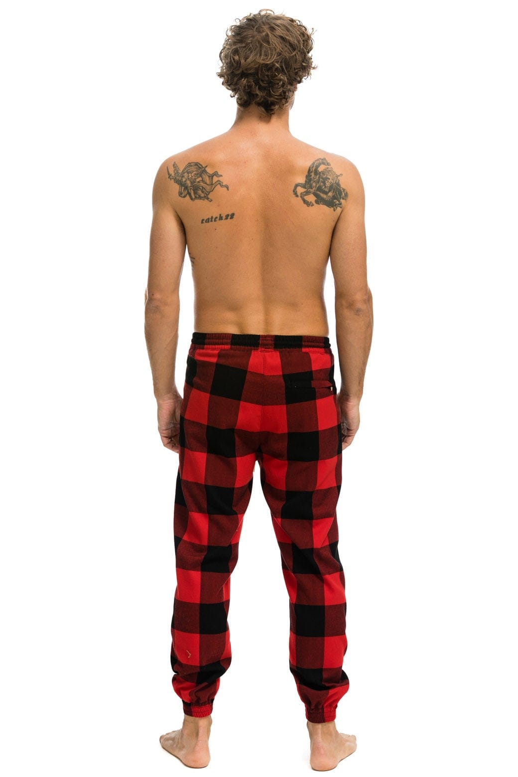 UNISEX PLAID LODGE PANT - BUFFALO PLAID - Image 8