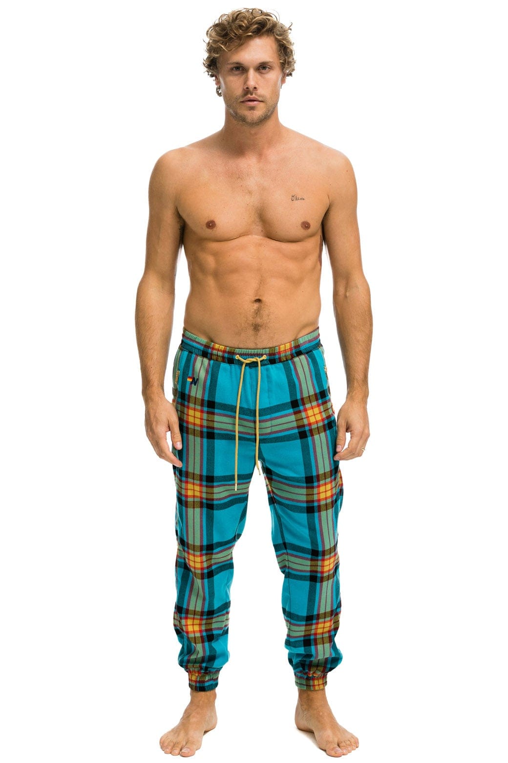 UNISEX PLAID LODGE PANT - JACKSON PLAID - Image 2