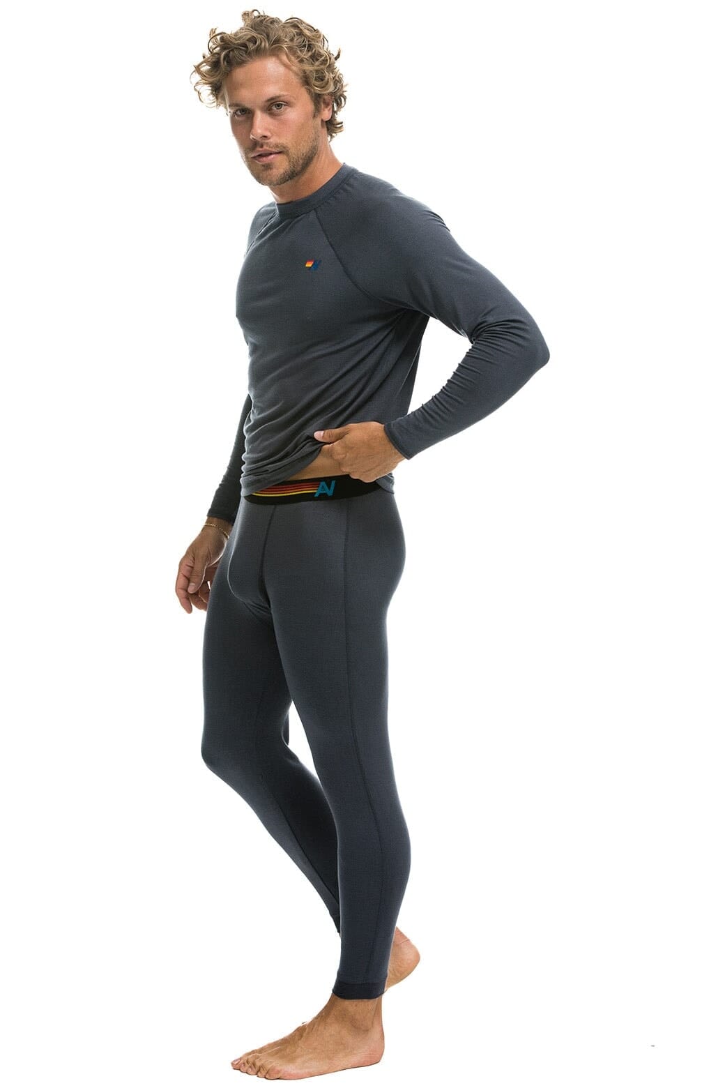 MICRO MODAL BASE LAYER BOTTOM - TITANIUM - Image 2