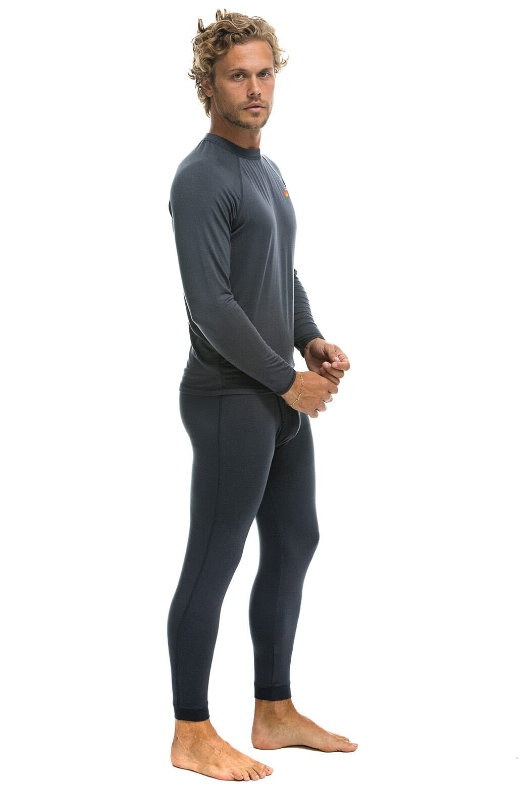 MICRO MODAL BASE LAYER BOTTOM - TITANIUM - Image 4
