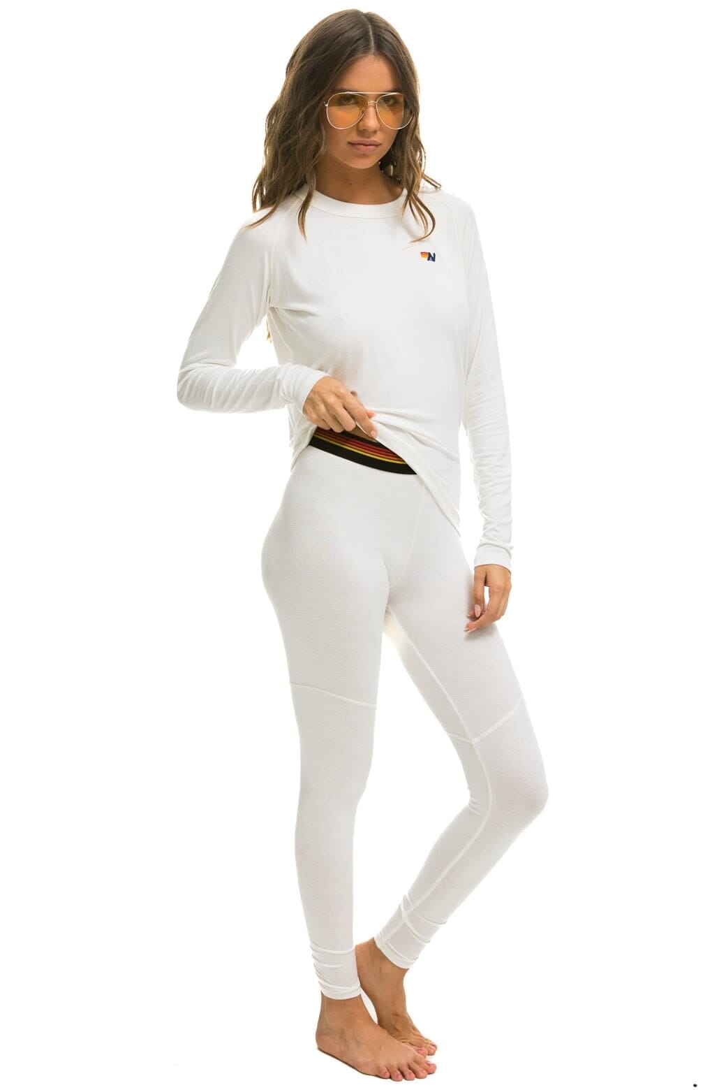 MICRO MODAL BASE LAYER BOTTOM - VINTAGE WHITE - Image 3