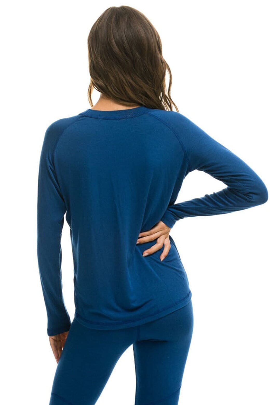 MICRO MODAL BASE LAYER TOP - ROYAL - Image 3