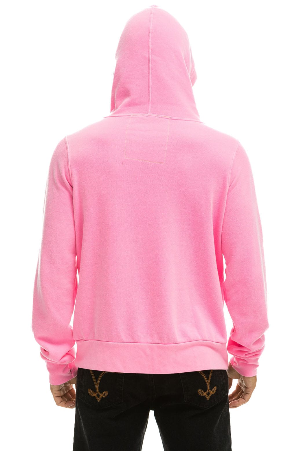 NINJA PULLOVER HOODIE - NEON PINK - Image 8