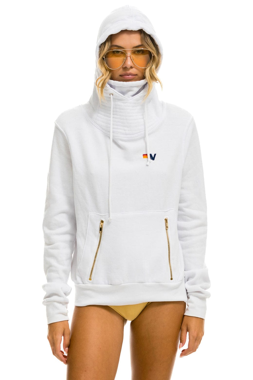NINJA PULLOVER HOODIE - WHITE - Image 3