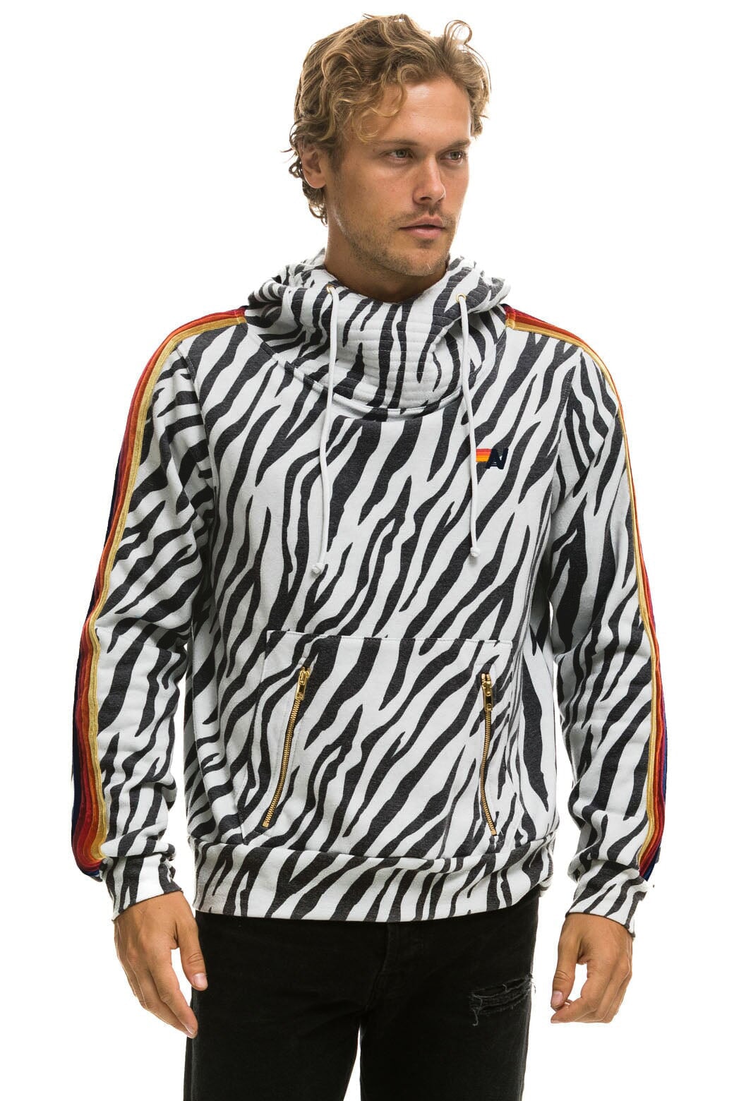 NINJA PULLOVER HOODIE - ZEBRA - Image 8