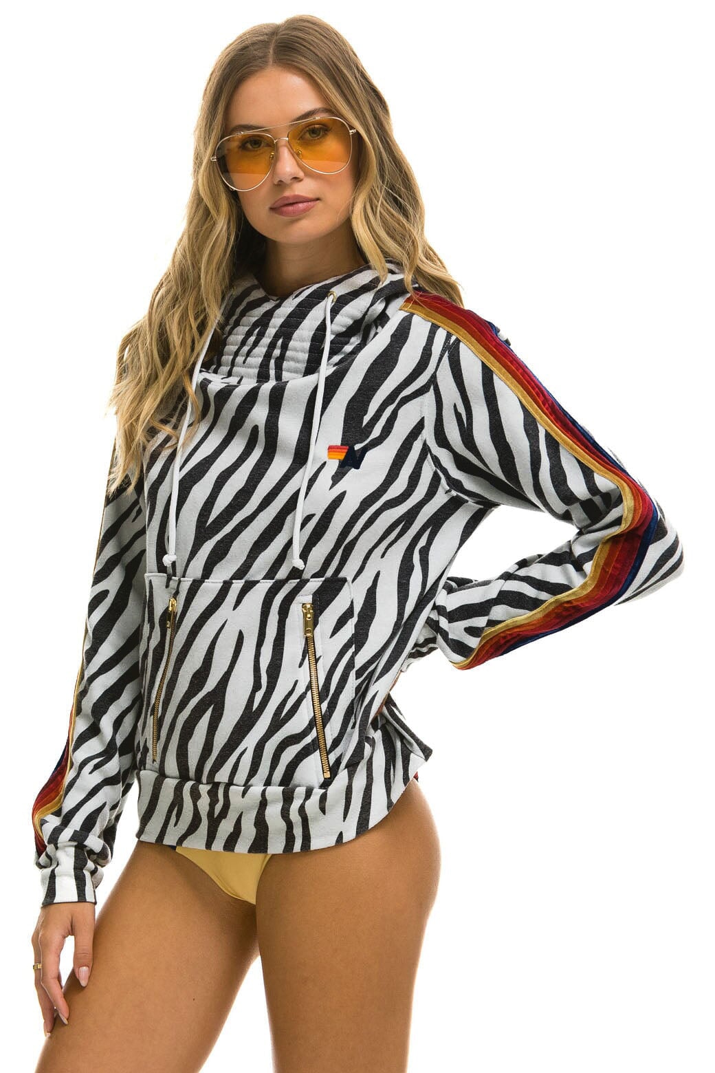NINJA PULLOVER HOODIE - ZEBRA - Image 5