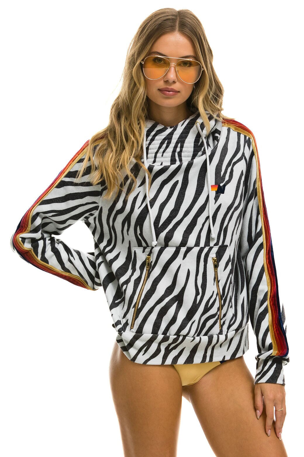 NINJA PULLOVER HOODIE - ZEBRA - Image 7