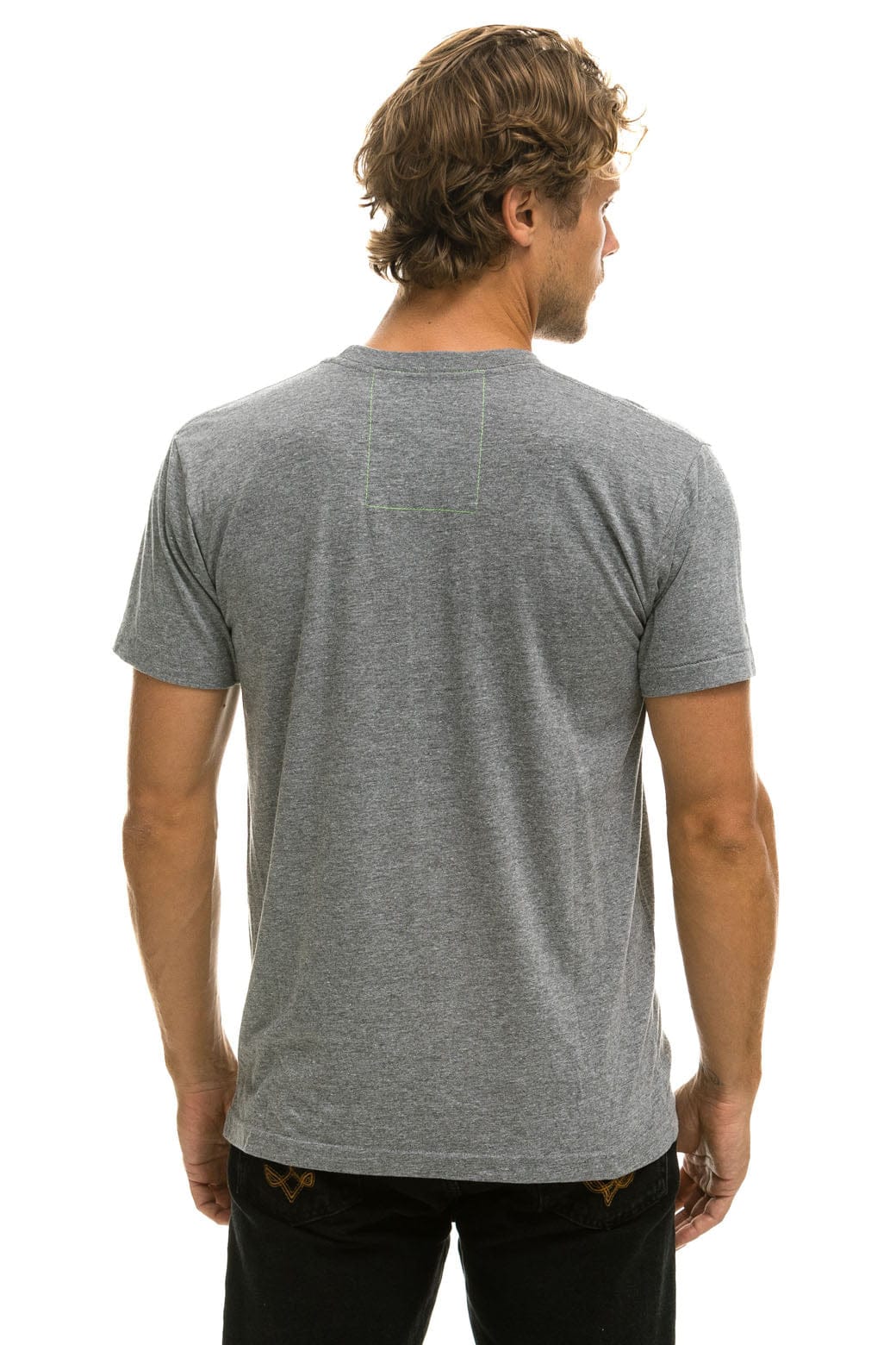 ROCK AND ROLL TEE - HEATHER GREY - Image 3