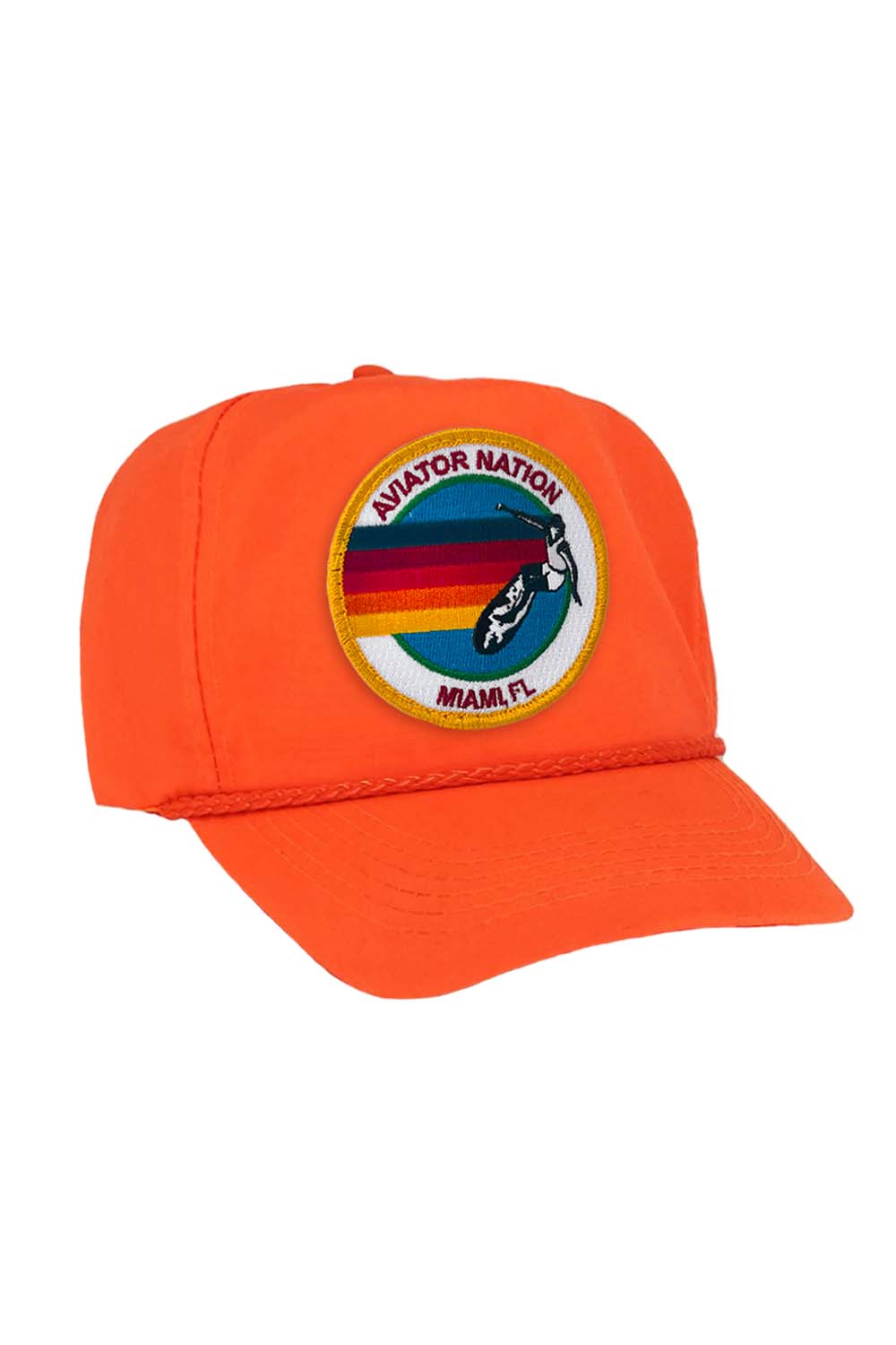SIGNATURE MIAMI VINTAGE NYLON TRUCKER HAT - Image 8