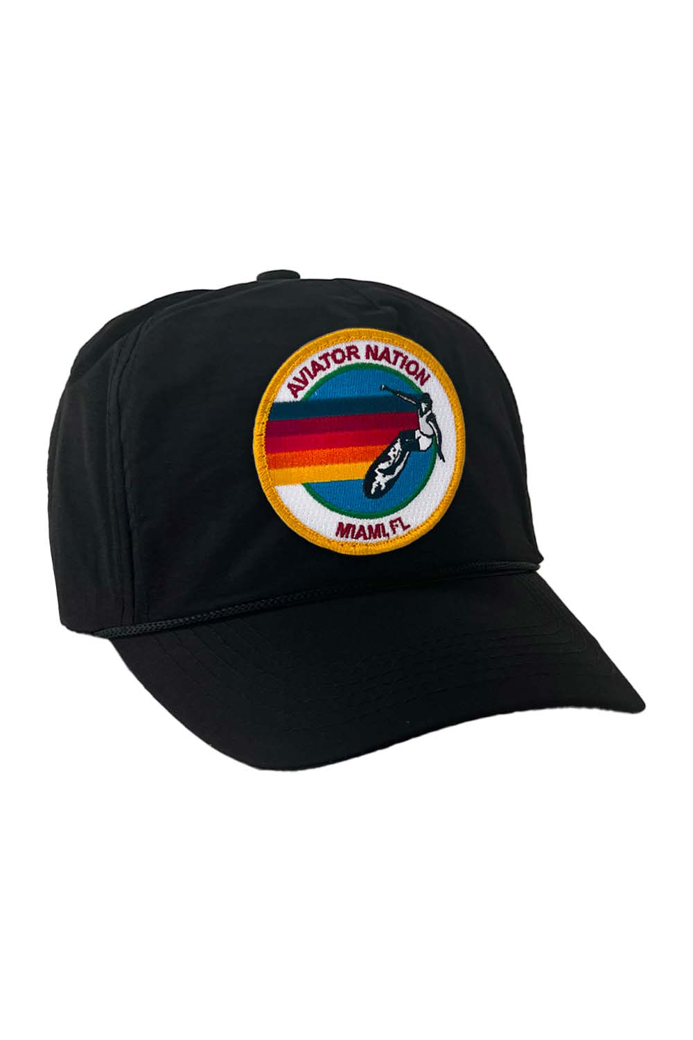 SIGNATURE MIAMI VINTAGE NYLON TRUCKER HAT - Image 4