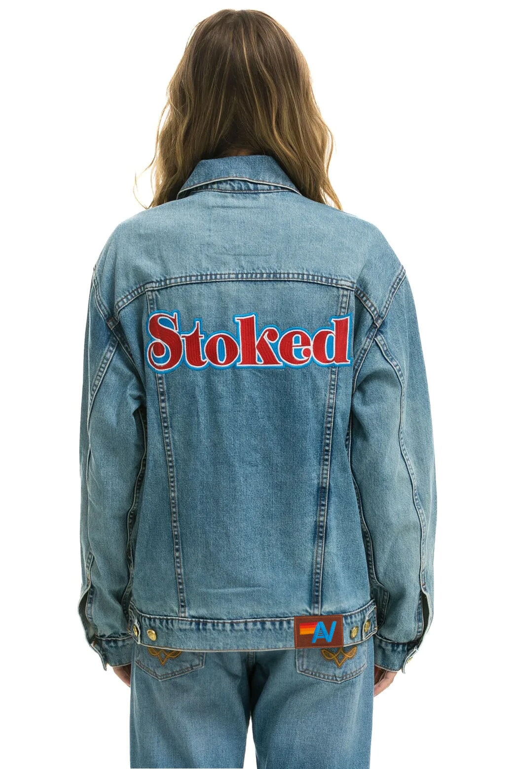 STOKED OVERSIZED CONCERT DENIM JACKET - VINTAGE - Image 15