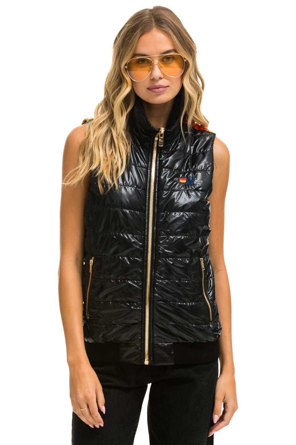 SUNBURST VEST - GLOSSY BLACK - Image 3