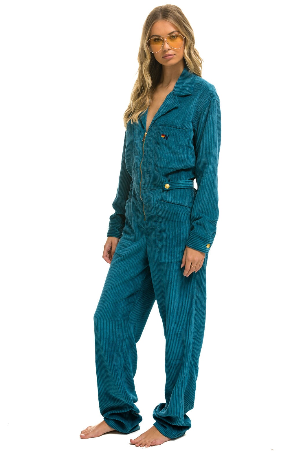 UNISEX CORDUROY FLIGHT SUIT - CAPRI - Image 3