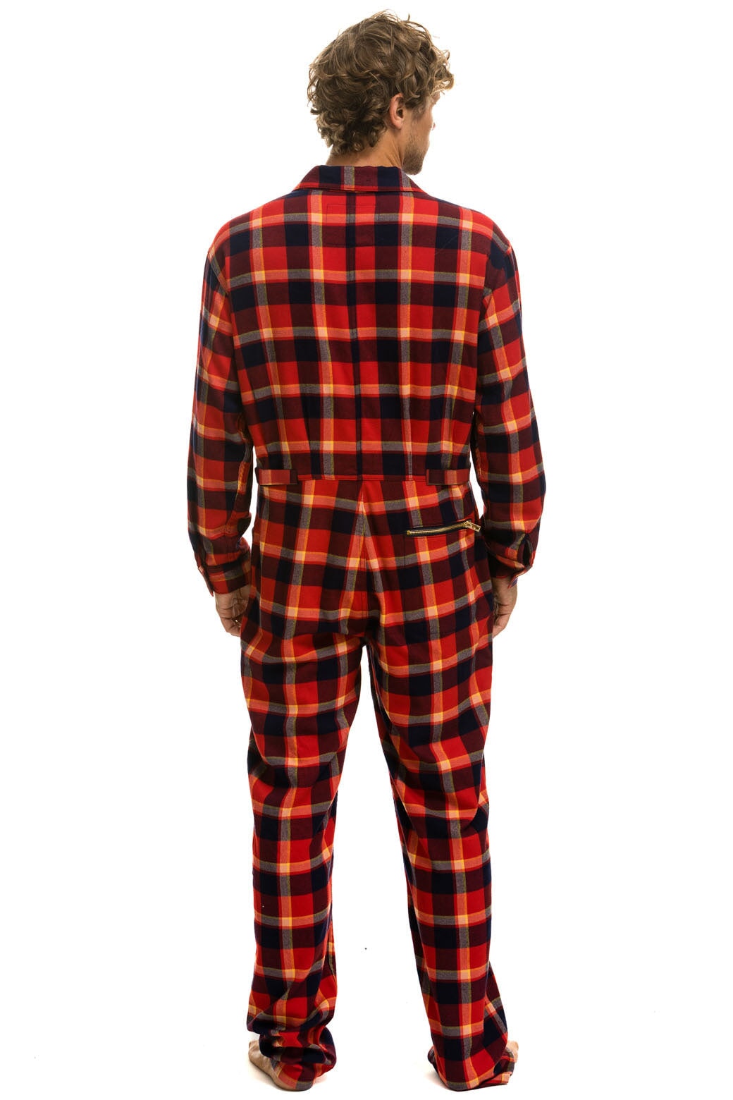 UNISEX PLAID FLIGHT SUIT - RUGBY PLAID - Image 8