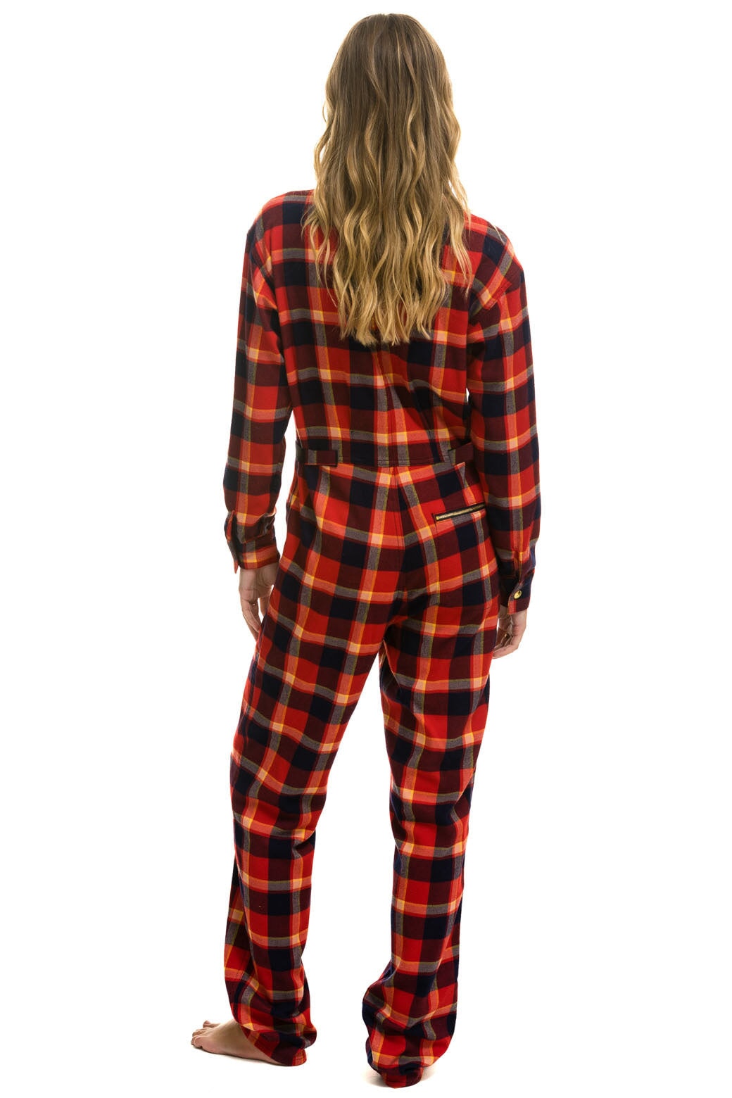 UNISEX PLAID FLIGHT SUIT - RUGBY PLAID - Image 7