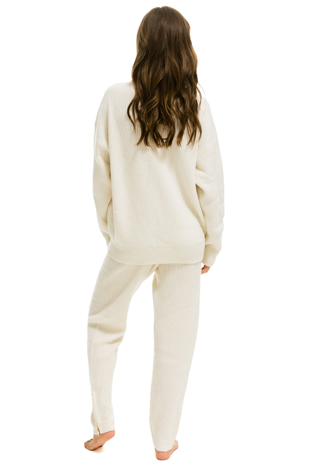VINTAGE CABIN CASHMERE SWEATER PANT - VINTAGE WHITE - Image 3