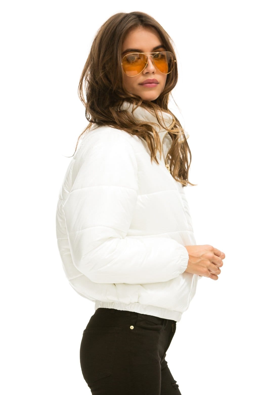 BOLT LUXE APRES PUFFER JACKET - GLOSSY WHITE - Image 6