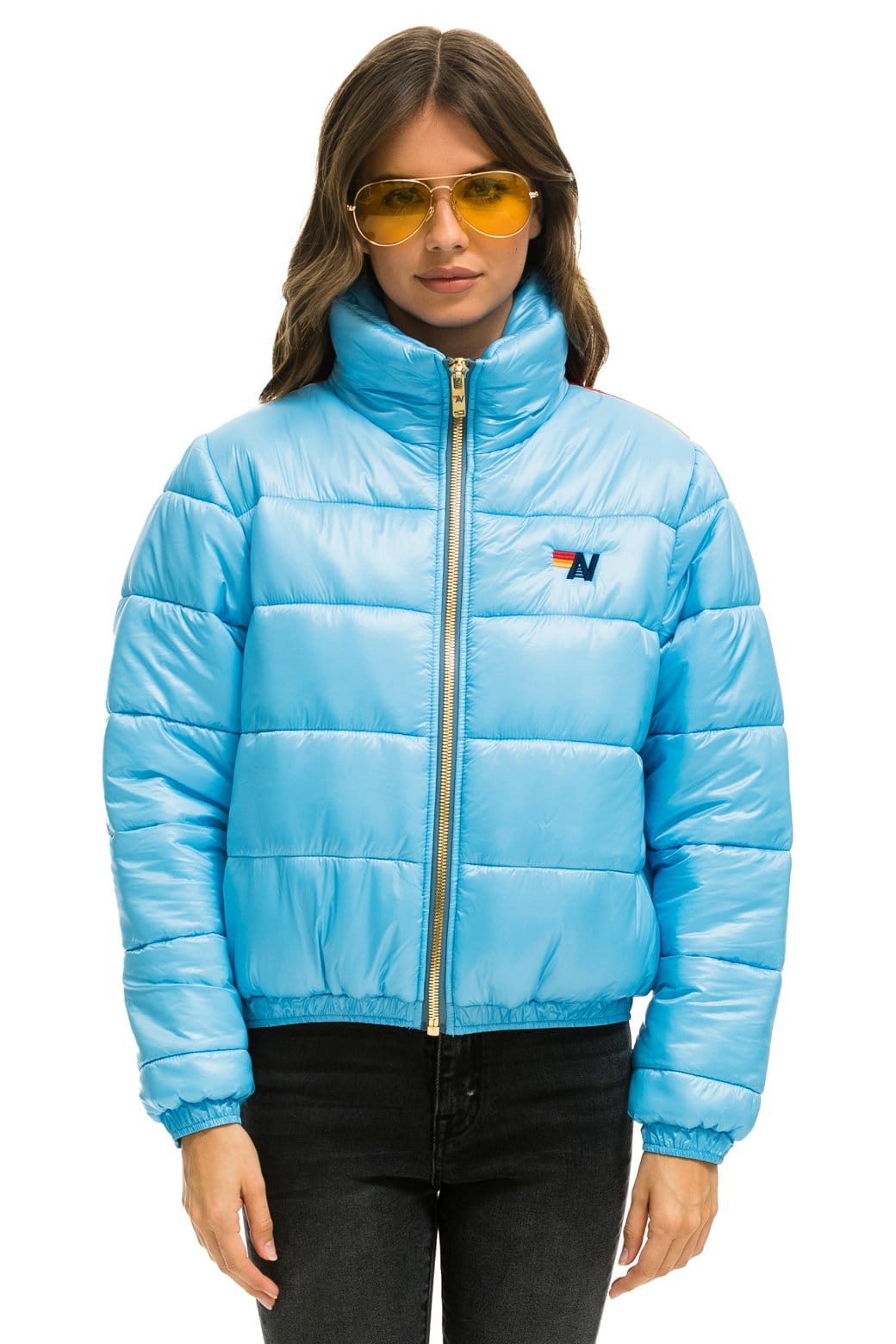 SUNBURST APRES PUFFER JACKET - GLOSSY SKY - Image 2
