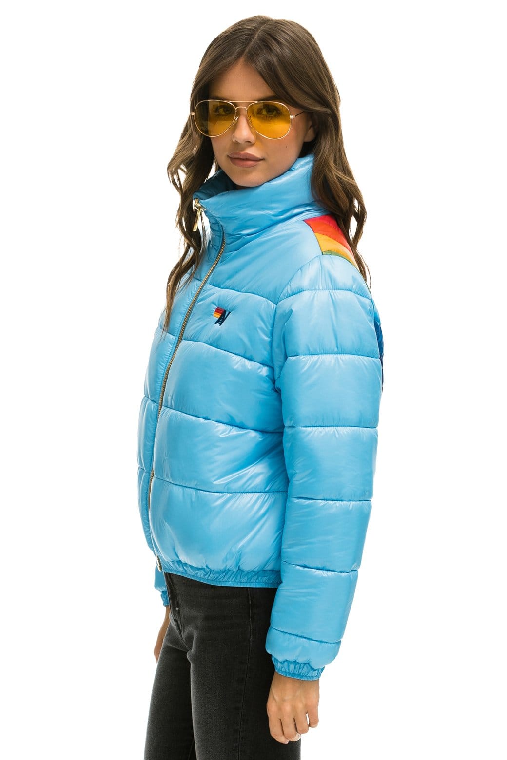 SUNBURST APRES PUFFER JACKET - GLOSSY SKY - Image 3