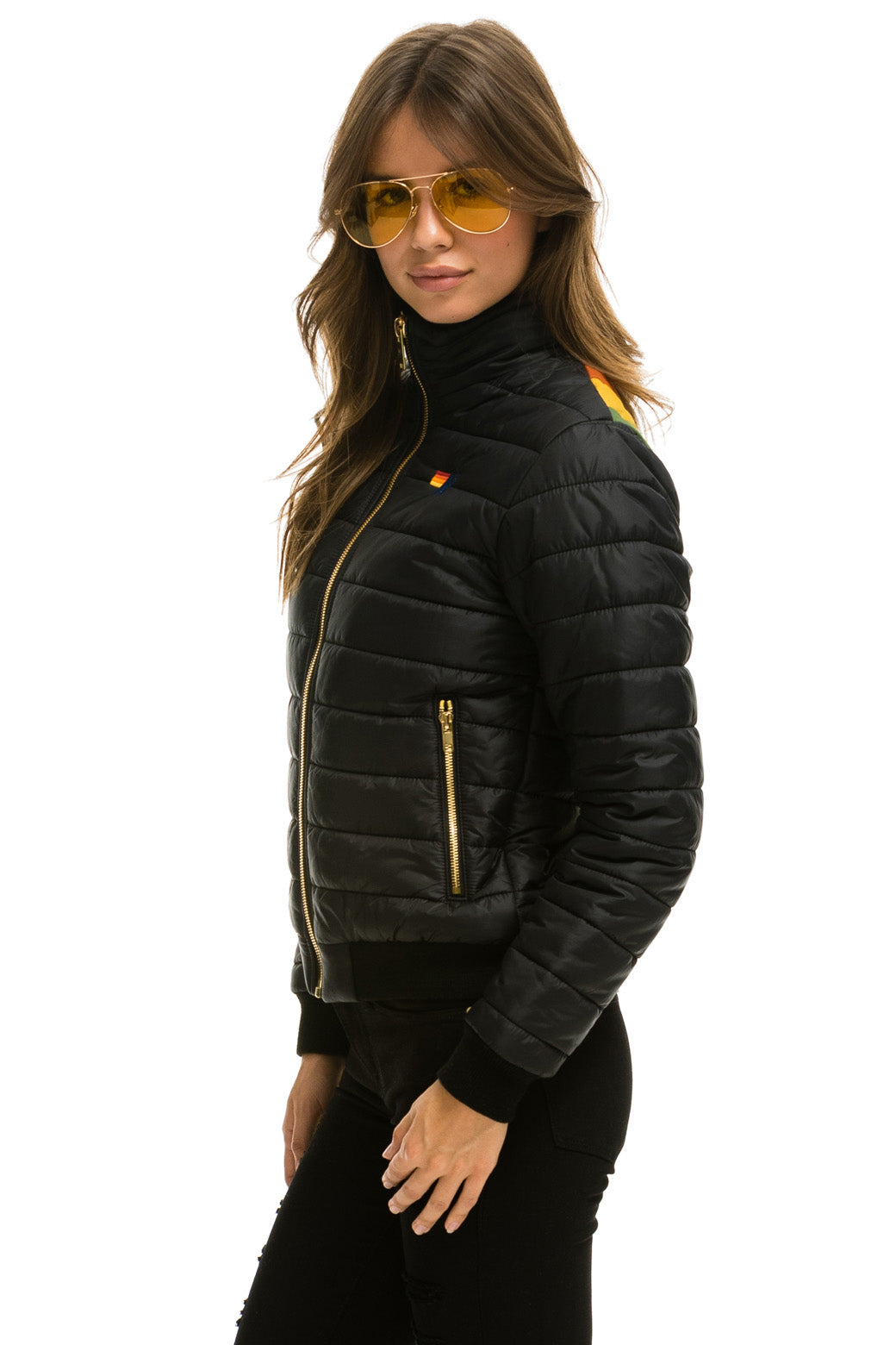 SUNBURST JACKET - GLOSSY BLACK - Image 4